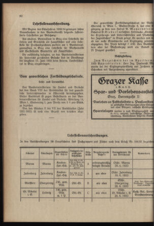 Verordnungsblatt für das Schulwesen in Steiermark 19330515 Seite: 6