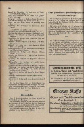 Verordnungsblatt für das Schulwesen in Steiermark 19331015 Seite: 6