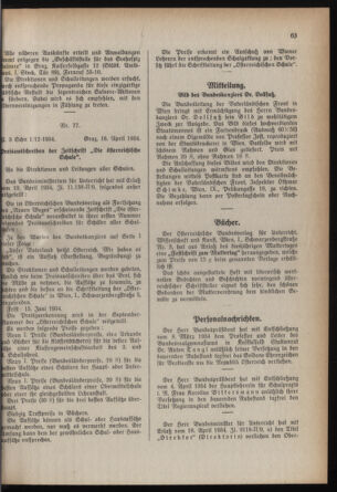 Verordnungsblatt für das Schulwesen in Steiermark 19340515 Seite: 11