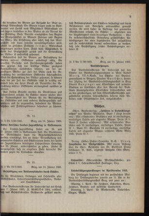 Verordnungsblatt für das Schulwesen in Steiermark 19350115 Seite: 5