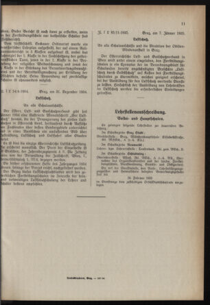 Verordnungsblatt für das Schulwesen in Steiermark 19350115 Seite: 7