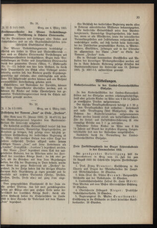 Verordnungsblatt für das Schulwesen in Steiermark 19350315 Seite: 3