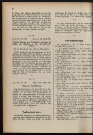 Verordnungsblatt für das Schulwesen in Steiermark 19350415 Seite: 4