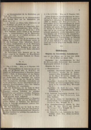 Verordnungsblatt für das Schulwesen in Steiermark 19360109 Seite: 5