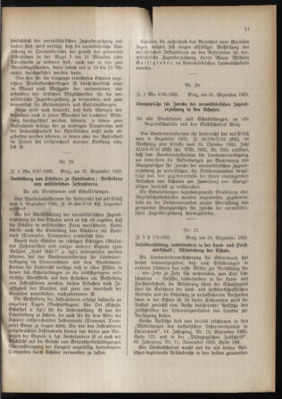 Verordnungsblatt für das Schulwesen in Steiermark 19360117 Seite: 3