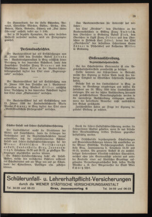 Verordnungsblatt für das Schulwesen in Steiermark 19360217 Seite: 5