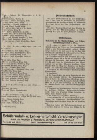 Verordnungsblatt für das Schulwesen in Steiermark 19360601 Seite: 5