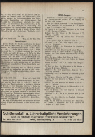 Verordnungsblatt für das Schulwesen in Steiermark 19360620 Seite: 3