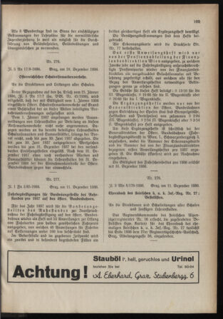 Verordnungsblatt für das Schulwesen in Steiermark 19361221 Seite: 3