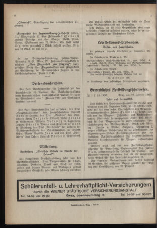 Verordnungsblatt für das Schulwesen in Steiermark 19370120 Seite: 2