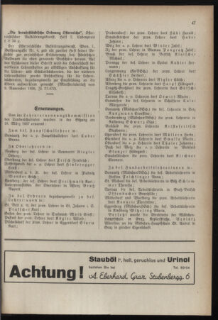 Verordnungsblatt für das Schulwesen in Steiermark 19370324 Seite: 17