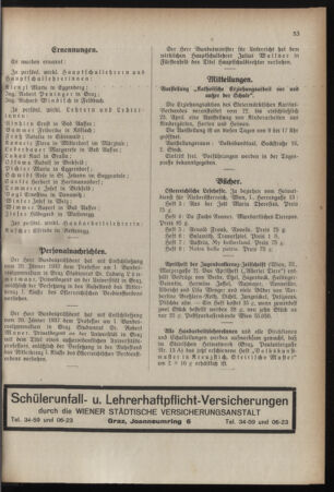 Verordnungsblatt für das Schulwesen in Steiermark 19370408 Seite: 5