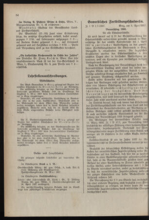 Verordnungsblatt für das Schulwesen in Steiermark 19370408 Seite: 6