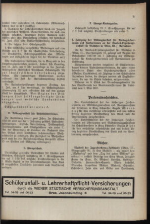 Verordnungsblatt für das Schulwesen in Steiermark 19370508 Seite: 9