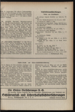 Verordnungsblatt für das Schulwesen in Steiermark 19371005 Seite: 9