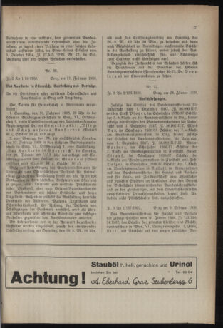 Verordnungsblatt für das Schulwesen in Steiermark 19380212 Seite: 5