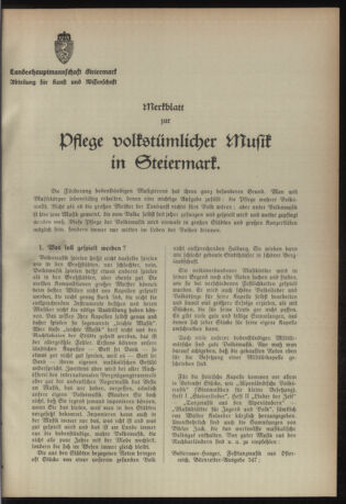 Verordnungsblatt für das Schulwesen in Steiermark 19380309 Seite: 11