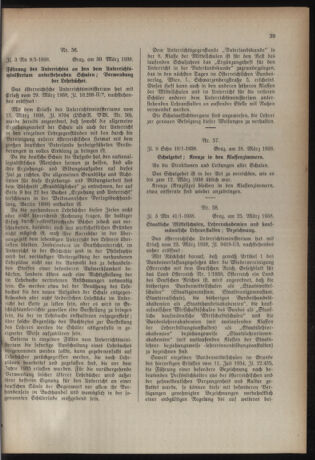 Verordnungsblatt für das Schulwesen in Steiermark 19380331 Seite: 3