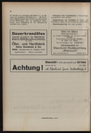 Verordnungsblatt für das Schulwesen in Steiermark 19380331 Seite: 8