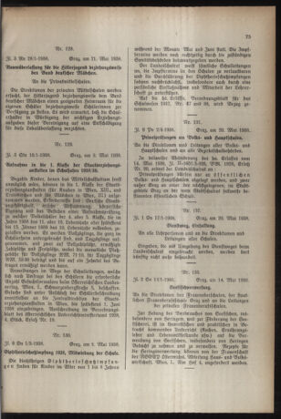 Verordnungsblatt für das Schulwesen in Steiermark 19380527 Seite: 7