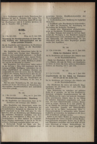 Verordnungsblatt für das Schulwesen in Steiermark 19380614 Seite: 7