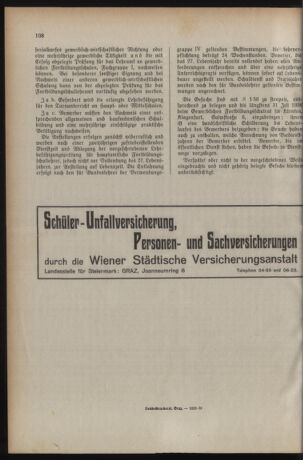 Verordnungsblatt für das Schulwesen in Steiermark 19380712 Seite: 12