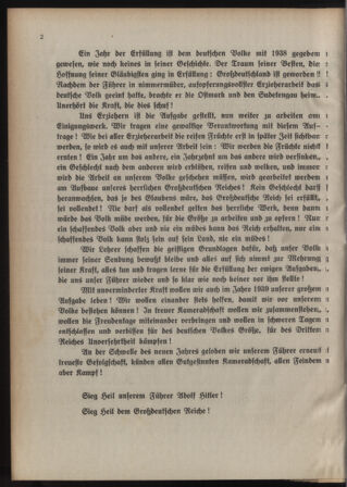 Verordnungsblatt für das Schulwesen in Steiermark 19390102 Seite: 2