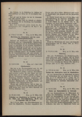 Verordnungsblatt für das Schulwesen in Steiermark 19390406 Seite: 6