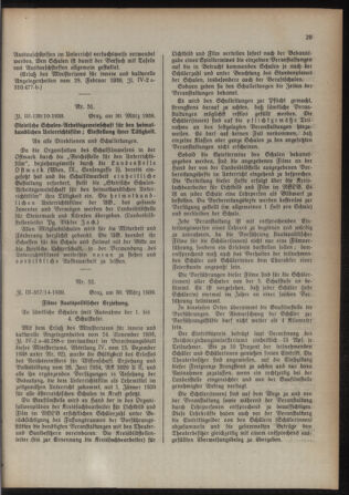 Verordnungsblatt für das Schulwesen in Steiermark 19390406 Seite: 7