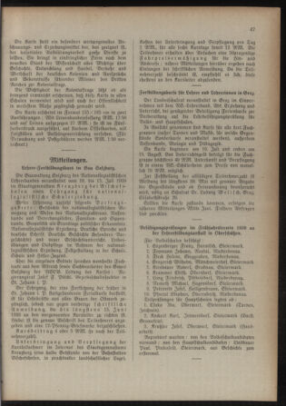 Verordnungsblatt für das Schulwesen in Steiermark 19390515 Seite: 13