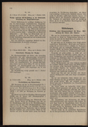 Verordnungsblatt für das Schulwesen in Steiermark 19391012 Seite: 18