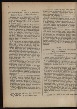 Verordnungsblatt für das Schulwesen in Steiermark 19400122 Seite: 8