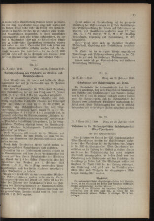 Verordnungsblatt für das Schulwesen in Steiermark 19400228 Seite: 5