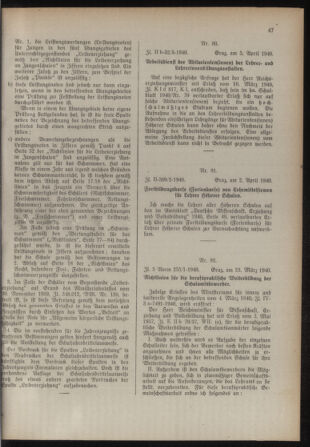 Verordnungsblatt für das Schulwesen in Steiermark 19400410 Seite: 3