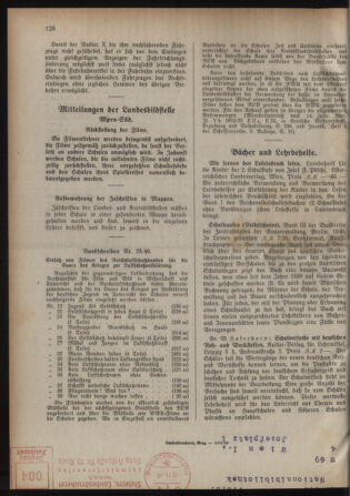 Verordnungsblatt für das Schulwesen in Steiermark 19401113 Seite: 14