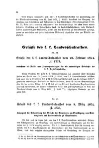 Verordnungsblatt für das Volksschulwesen im Königreiche Böhmen 18740430 Seite: 2