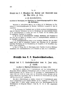 Verordnungsblatt für das Volksschulwesen im Königreiche Böhmen 18740720 Seite: 2