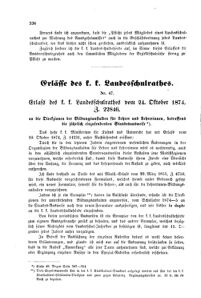 Verordnungsblatt für das Volksschulwesen im Königreiche Böhmen 18741130 Seite: 2