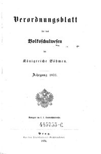 Verordnungsblatt für das Volksschulwesen im Königreiche Böhmen 18751231 Seite: 11