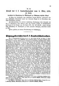 Verordnungsblatt für das Volksschulwesen im Königreiche Böhmen 18760331 Seite: 5