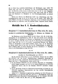 Verordnungsblatt für das Volksschulwesen im Königreiche Böhmen 18760707 Seite: 4