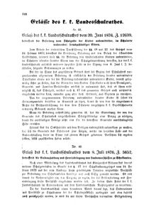 Verordnungsblatt für das Volksschulwesen im Königreiche Böhmen 18760905 Seite: 4