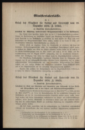 Verordnungsblatt für das Volksschulwesen im Königreiche Böhmen 18770131 Seite: 2