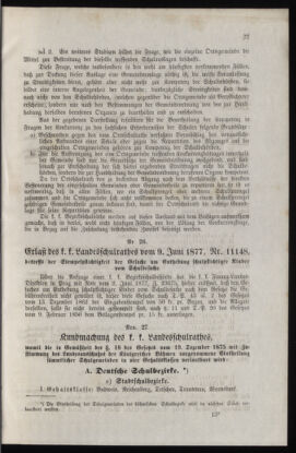 Verordnungsblatt für das Volksschulwesen im Königreiche Böhmen 18770713 Seite: 3