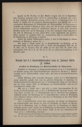 Verordnungsblatt für das Volksschulwesen im Königreiche Böhmen 18780218 Seite: 2