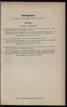 Verordnungsblatt für das Volksschulwesen im Königreiche Böhmen 18780518 Seite: 11