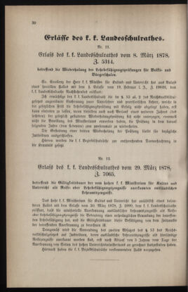 Verordnungsblatt für das Volksschulwesen im Königreiche Böhmen 18780518 Seite: 6