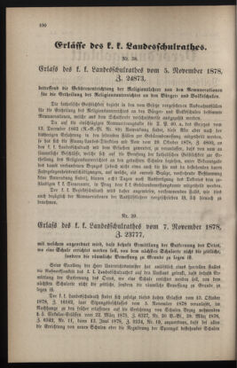 Verordnungsblatt für das Volksschulwesen im Königreiche Böhmen 18781219 Seite: 2