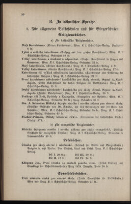 Verordnungsblatt für das Volksschulwesen im Königreiche Böhmen 18790710 Seite: 10