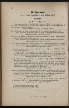 Verordnungsblatt für das Volksschulwesen im Königreiche Böhmen 18790818 Seite: 16